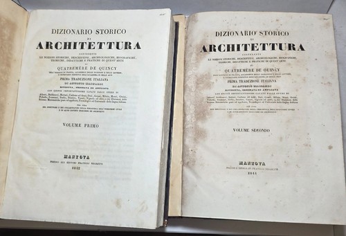 Libro antico 1842 - , dizionario