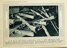 1916 WWI WW1 Stampa Tedesca