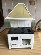 VECCHIA CUCINA IN LATTA GIOCATTOLO VINTAGE DA RESTAURARE 