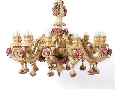 Lampadario Porcellana