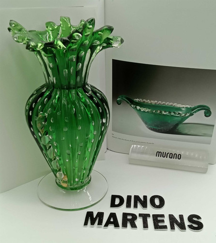 Vaso murano dino martens - vaso,