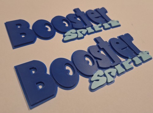 Autocollant booster ancien - autocollant, 3d
