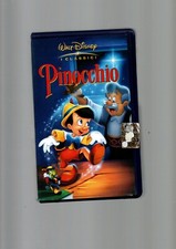 VHS - Disney - Pinocchio 