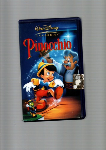 Vhs disney pinocchio - -,