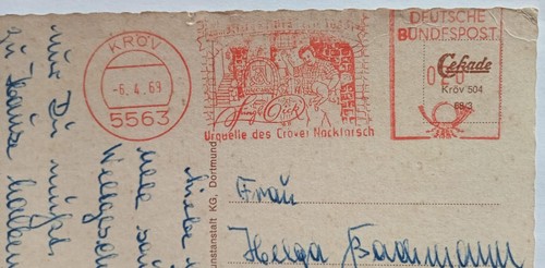 Germania cartolina con - germania:,