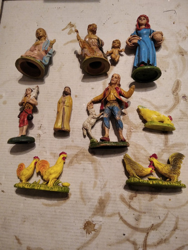 Lotto statuine del presepe - del, presepe-