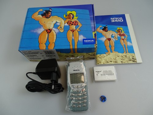 Nokia 3410 originale - verde, e