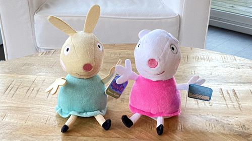Peluche peppa pig rebecca - pig,