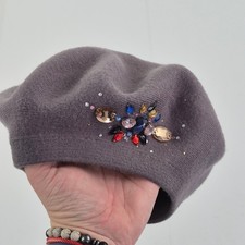 Berretto grigio taglia unica