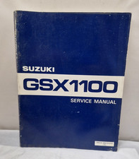 Suzuki GSX1100 Manuale di servizio moto originale di fabbrica, 1981, ottimo.