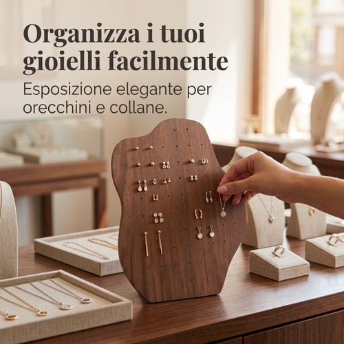 Espositore gioielli legno e - gioielli,