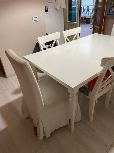 Tavolo allungabile usato con - allungabile,