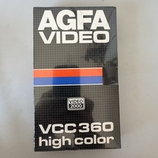 Nastro videocassetta agfa vcc - videocassetta,