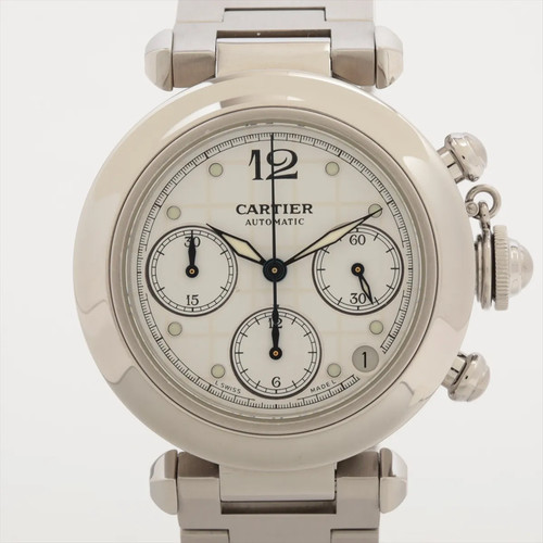 Cartier pasha w31039m7 - c, ss