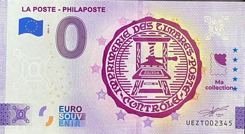 Banconota posta philaposte - banconota,