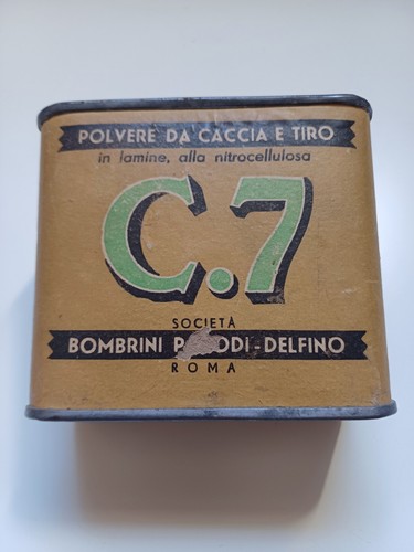 Vecchia scatola latta - scatola,