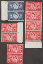 GB 1953 QEII #313 francobolli
