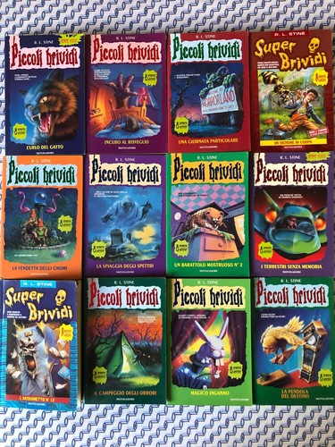 Lotto libri piccoli brividi - piccoli,