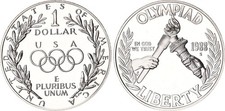 Usa dollaro argento 1988 - argento,