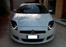 FARI FIAT BRAVO DAL 2007 IN POI  DAYLINE NERI O CROMO LED DIURNI +  MOTORINI