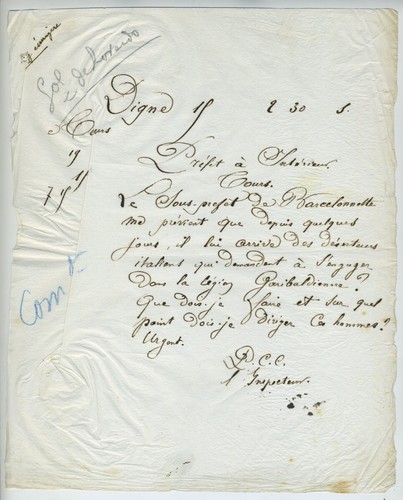 Guerre 1870 dépêche - guerre, 1870-71.