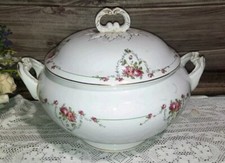 SCI LAVENO ZUPPIERA DECORO ROSE DIAM 20 (30 CON MANICI) BASE 14 H 23 LEGG.BENE