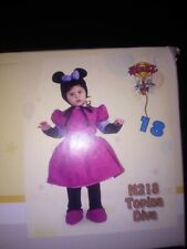 Vestito carnevale bambina topolina 18 mesi