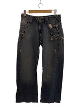 Jeans EMPORIO ARMANI dritto indaco 36 usato
