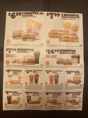 Coupon burger king scadenza - coupon,