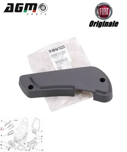 Copertura guida sedile lato
