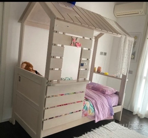 Letto legno massello - in,