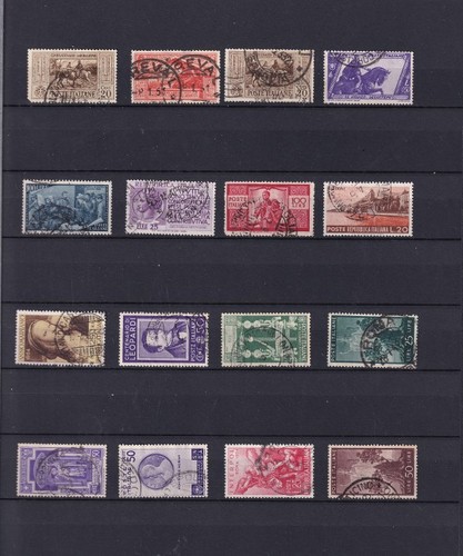 Serie collezione francobolli - serie,