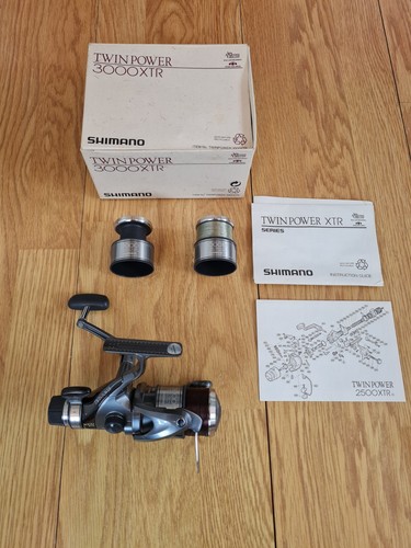 Reel pesca shimano twin - reel,