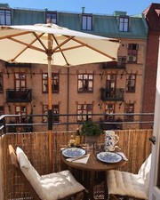 AX Tavolo Patio Legno Massello