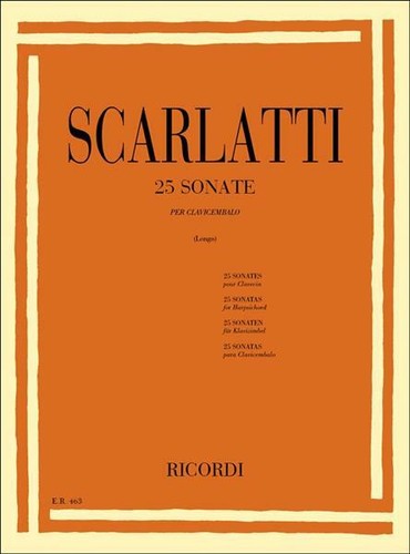 Scarlatti 25 sonate - -, per