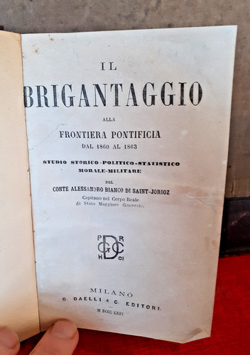 1864 brigantaggio alla - brigantaggio,