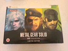 METAL GEAR SOLID HD COLLECTION LIMITED EDITION XBOX 360 - VERS PAL UK CON ITA 