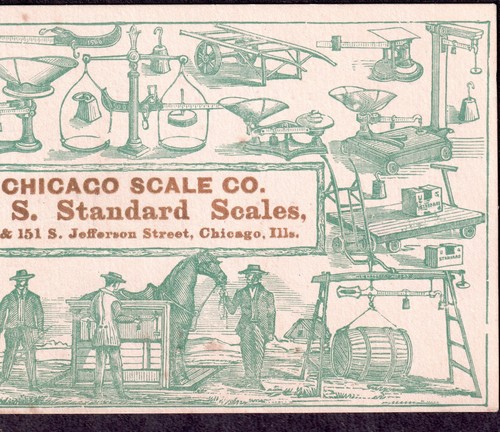 Chicago scale company 1800 - scale,