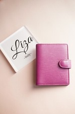 louis vuitton mini agenda epi leather fuchsia