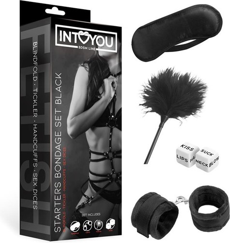 Set bondage nero mashera - bondage,