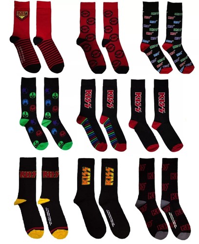 Kiss official logo socks - logo,