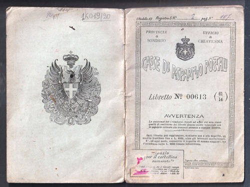 16019 libretto casse di - 16019/20,