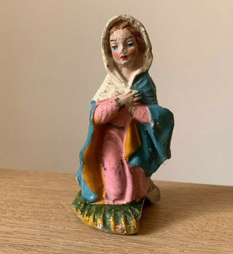 Antica statuina del presepe - statuina,