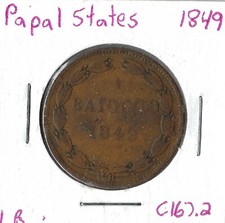 Coin Papal States (Italy) 1