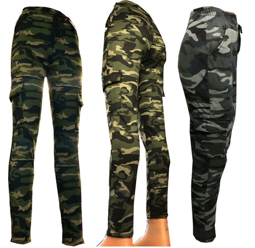 Pantaloni cargo combat - cargo, stretch