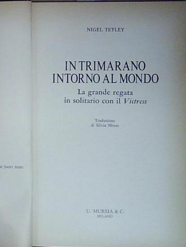 Tetley trimarano intorno al - trimarano,