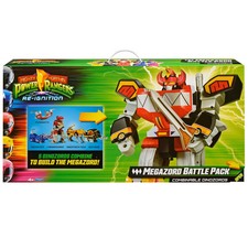 Mighty Morphin Power Rangers Re-Ignition Megazord Dinozord Battle Pack Edizione ��