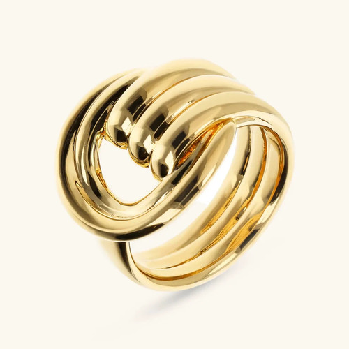 Anelli donna etrusca placcaati - etrusca,