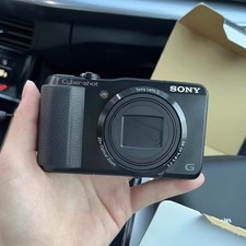 Sony Cyber shot DSC HX30 18,2 MP 20x zoom ottico fotocamera nera alta qualità