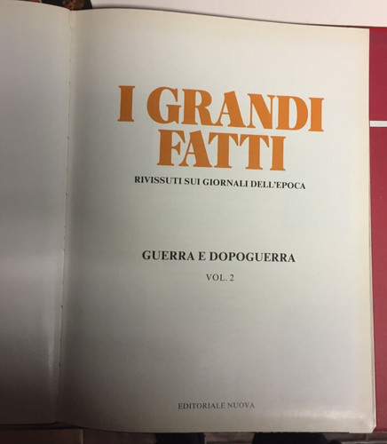 Grandi fatti vol - vol., senza